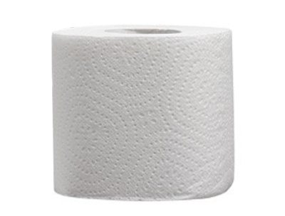 **Туалетная бумага рулон бытовая БТ 2-сл, белая, 23м 4шт/уп. *12уп.