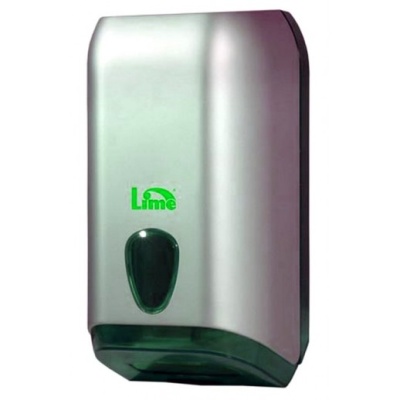 Диспенсер Lime A62011 SАTS для туалетной бумаги в пачках, V укл., серый