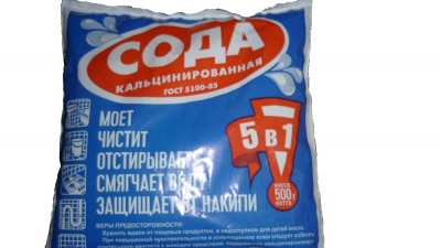 Сода кальцинированная 500 гр мягкая упаковка 30шт/упак