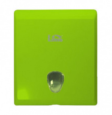 Диспенсер Lime 927004 для бумажных полотенец макси Z укл. зеленый