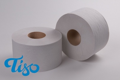 Туалетная бумага в рулоне Tiso-Т-75-1 белые 1-cл  75м *30шт/кор 210105 