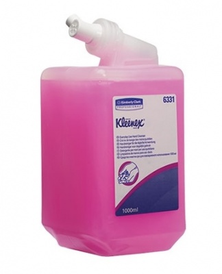 Мыло Кimberly-Сlark Kleenex 6331 для повседневного использования, розовое картридж 1л.*6 шт/уп