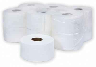 Туалетная бумага в рулоне Терес Т-0080 2-сл, белая, 180 м.*12 рул.