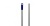 Ручка-палка алюмин. для флаундера 140 см. 22мм (синий наконечник)