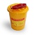 Емкость- контейнер для сбора острого инструмента  класса "Б" желтый 3 литра