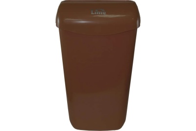 Корзина Lime 11 л. с держателем мешка, подвесная, коричневая 974115