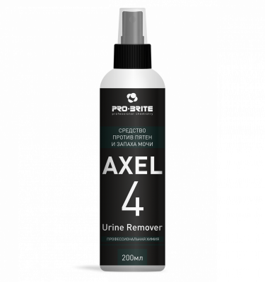 Axel-4 Urine Remover для удаления пятен и запаха мочи, рвотных масс 0,2л  047-02 20шт/уп