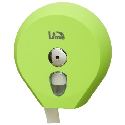 Диспенсер Lime 915204 для туалетной бумаги в рулонах mini 200 м., зеленый