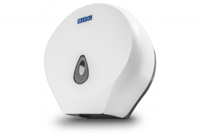 Диспенсер BXG-PD-8002 для туалетной бумаги в рулонах 200 м, белый