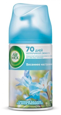 АЭРВИК / AIR WICK освежитель воздуха Весеннее настроение сменный блок 250 мл.