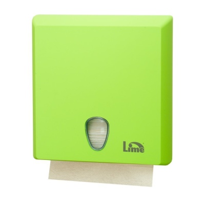 Диспенсер Lime A70610 EVS для бумажных полотенец макси Z укл., зеленый 