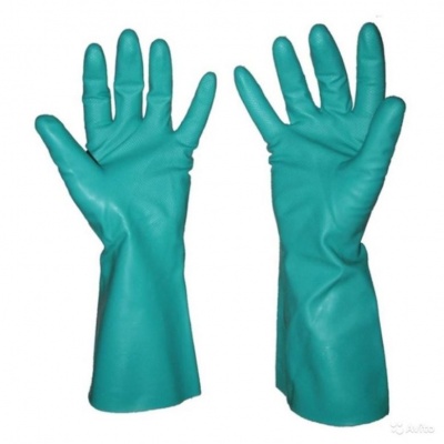 Перчатки JS Jackson Safety 94447 защита от воздействия химических веществ, L  (р 9) *60 пар/уп 