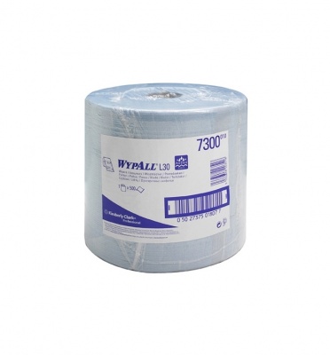 Салфетки протирочные Wypall L20 7300 2-сл синий 500 л 38*23,5