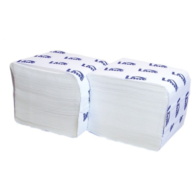 Туалетная бумага в пачках LIME 250840, белая, 2-сл. 34гр. 200л.*40шт.
