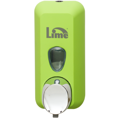 Диспенсер Lime  A71601VES для жидкого мыла-пены в картриджах 0,55 л. зеленый