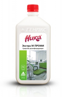 НИКА-ЭКСТРА М  дезинфицирующее средство 1л. 12шт/кор