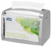 Диспенсер Tork Xpressnap N4 настольный д/салфеток серый 272613 Диспенсер Tork Xpressnap N4 настольный д/салфеток серый 272613