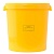 Емкость- контейнер для сбора отходов класса "Б" желтый 33 литров