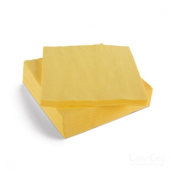 Салфетки Бон Тон желтые