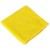 Салфетка из микрофибры 40 на 40 желтая
