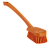 41867 Щётка Vikan с длинной ручкой жёсткая, оранжевый