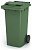 Контейнер для мусора зеленый передвижной 120 л. 23.С29