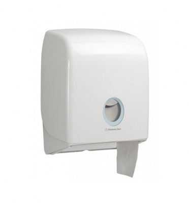 Диспенсер Kimberly-Clark Aquarius 6958 для туалетной бумаги в мини рулонах 200 м., белый